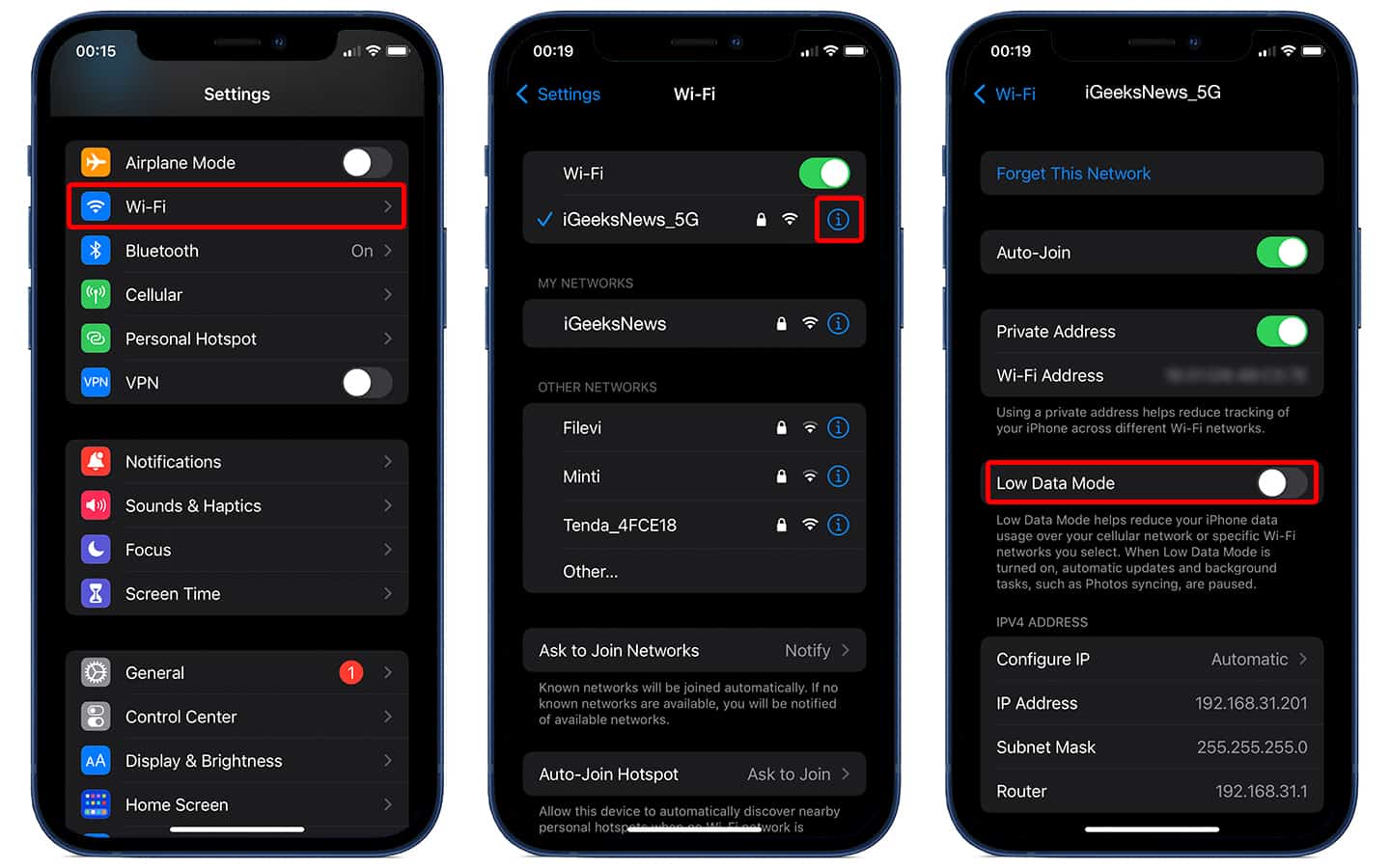 How To Use Low Data Mode On IPhone To Save WiFi Bandwidth Or Cellular Data